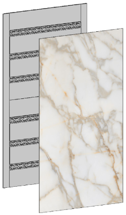 Mont Synthesis V-Series Vertical Porcelain Composite Wall Panels